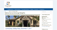 Desktop Screenshot of amerigeheights.org