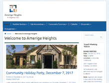 Tablet Screenshot of amerigeheights.org